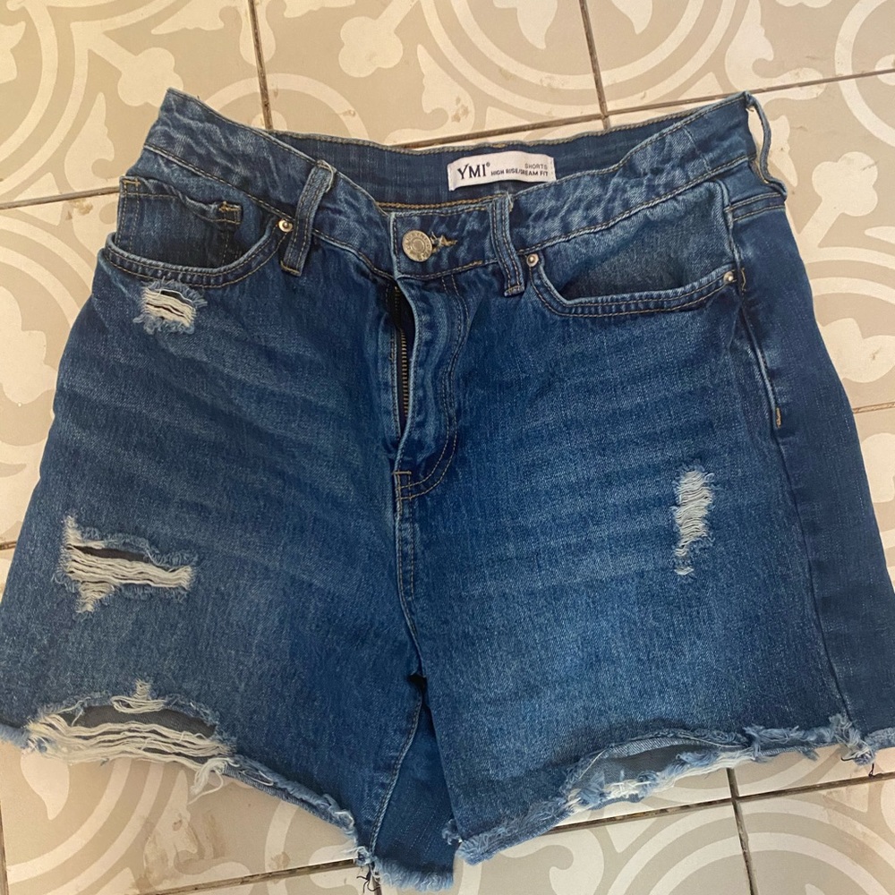 YMI distressed shorts